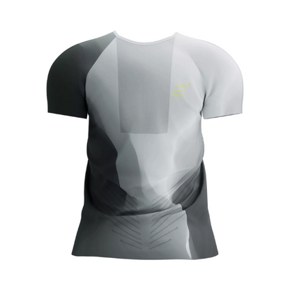 Áo chạy bộ Nữ Compressport Performance SS Shirt - Đen (Black/White)