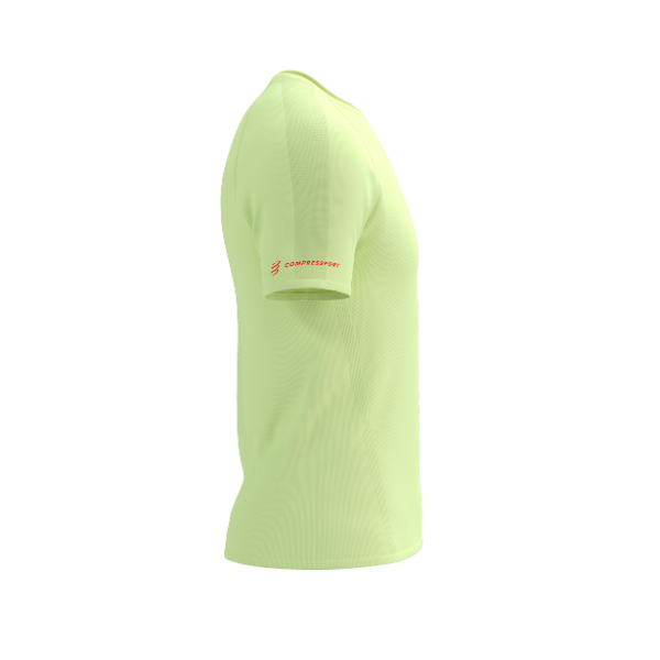 Áo chạy Trail Nam Compressport Trail Racing SS Tshirt - Xanh (Shadow Lime)