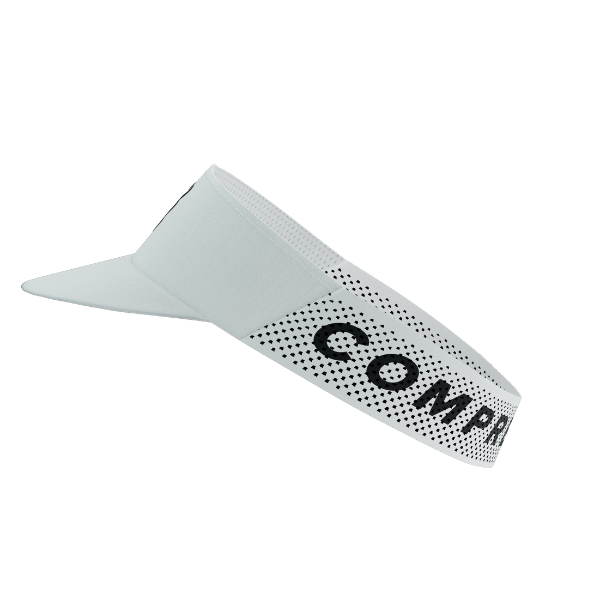 Mũ chạy bộ Compressport Pro Racing Visor - Trắng (White)