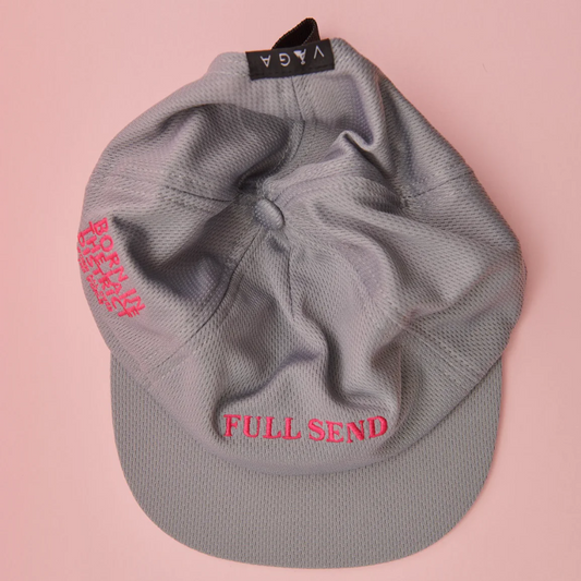 Nón VAGA - EP Cap - Mid Grey/Poster Pink