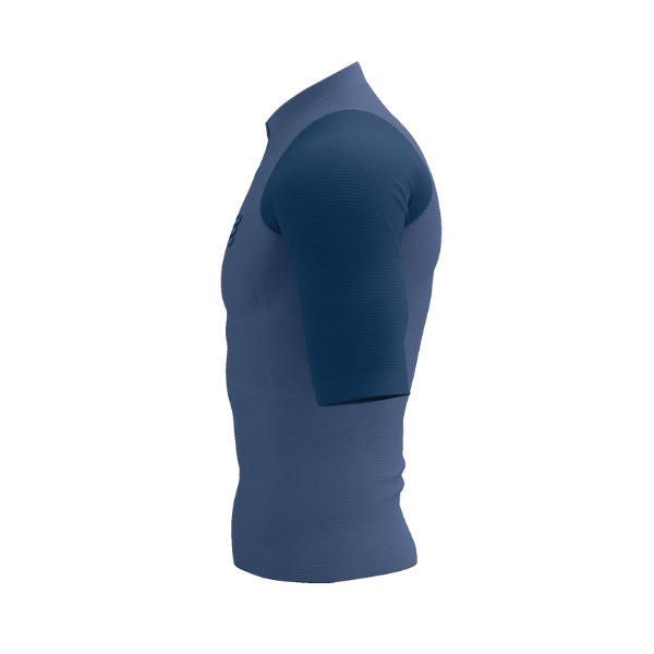 Áo chạy Trail Nam Compressport Trail Racing Postural SS Top - Xanh (Indigo/Blues)