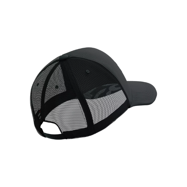 Mũ chạy bộ Compressport Trucker Cap - Đen (Black/Black Refl)
