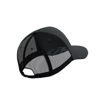 Mũ chạy bộ Compressport Trucker Cap - Đen (Black/Black Refl)