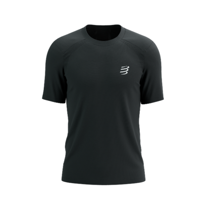 Áo chạy Bộ Nam Compressport Performance SS Tshirt - Đen (Black)