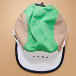 Nón VAGA - Club Cap - White/Camel/Lime Green/Navy Blue