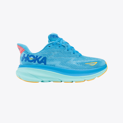 Giày chạy bộ Nữ HOKA Clifton 9 - Xanh biển (Swim Day/Cloudless)