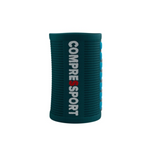 Compressport Unisex's Sweatbands 3D.Dots - Shaded Spruce/Hawaiian Ocean