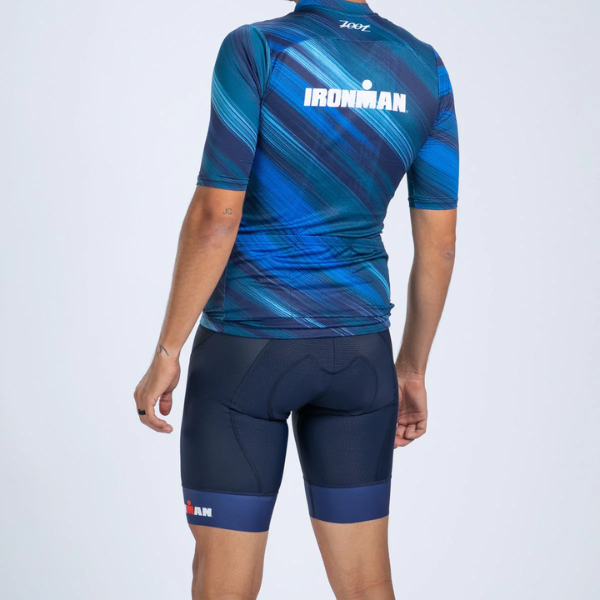 Quần yếm đạp xe Nam Zoot Men's Ltd Cycle Exos Bib - Ironman Navy Heat
