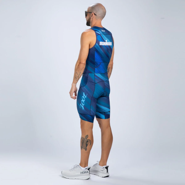 Đồ ba môn Nam Zoot Men's Ltd Tri Aero  Slvs Fz Racesuit - IM Heat