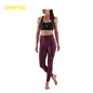 Quần Dài Bó Cơ Nữ SKINS Compression 3-Series - Burgundy