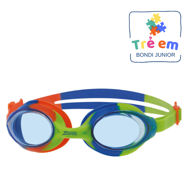 Kính Bơi Trẻ Em Zoggs Bondi Junior - Green Blue/Tint Blue