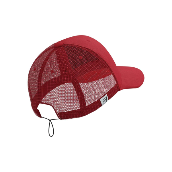 Compressport Racing Trucker Cap Uniq Size - Samba Red