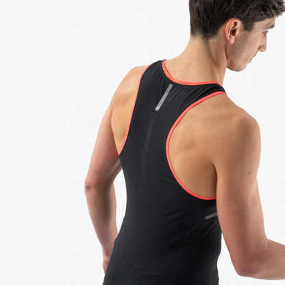 Áo chạy bộ Nam Compressport Pro Racing Singlet - Đen (Black)