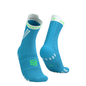 Tất chạy Trail Compressport Pro Racing Socks v4.0 Trail - Norse Blue/Neon Green