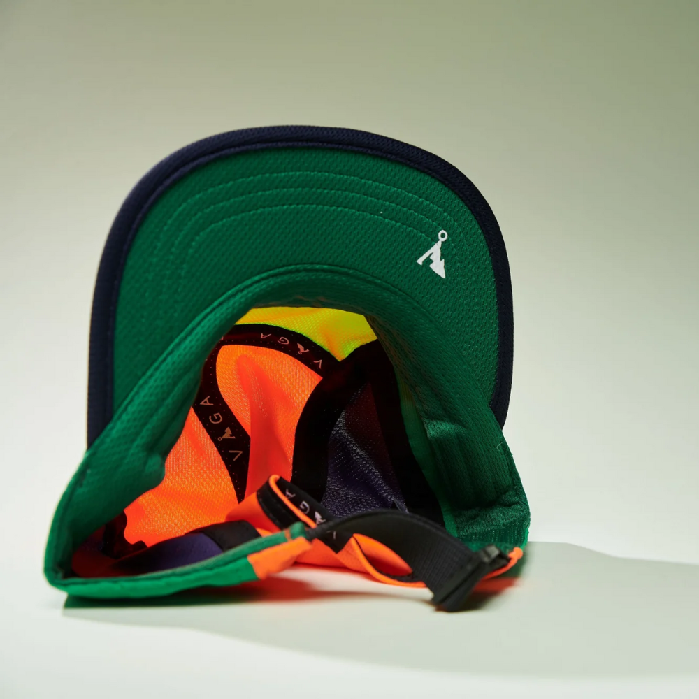 Nón VAGA - Club Cap - Green/Purple/Neon Orange/Neon Yellow