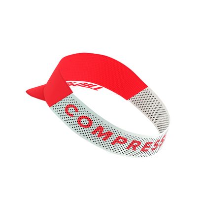 Mũ chạy bộ Compressport Pro Racing Visor - Đỏ (Fluo Red)