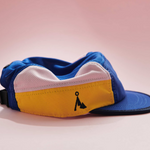 Nón VAGA - Club Cap - Royal Blue/Bright Yellow/Pale Pink/Navy Blue