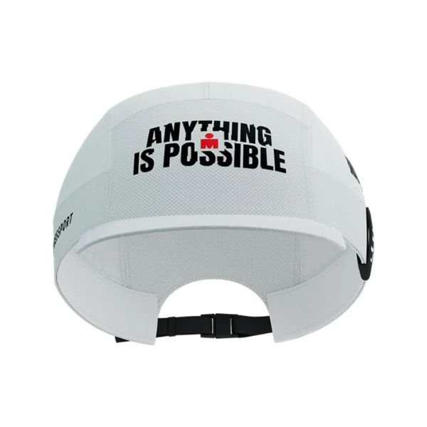 Mũ Compressport 5 Panel Light Cap IRONMAN - White