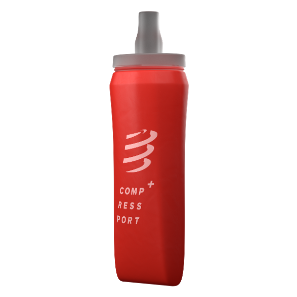 Bình nước Compressport ErgoFlask 500mL Handheld - Đỏ (Red)