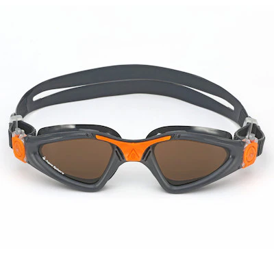 Aqua Sphere Kayenne Goggles -Gray/Orange:Brown Polarized Lens