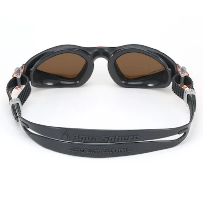 Aqua Sphere Kayenne Goggles -Gray/Orange:Brown Polarized Lens