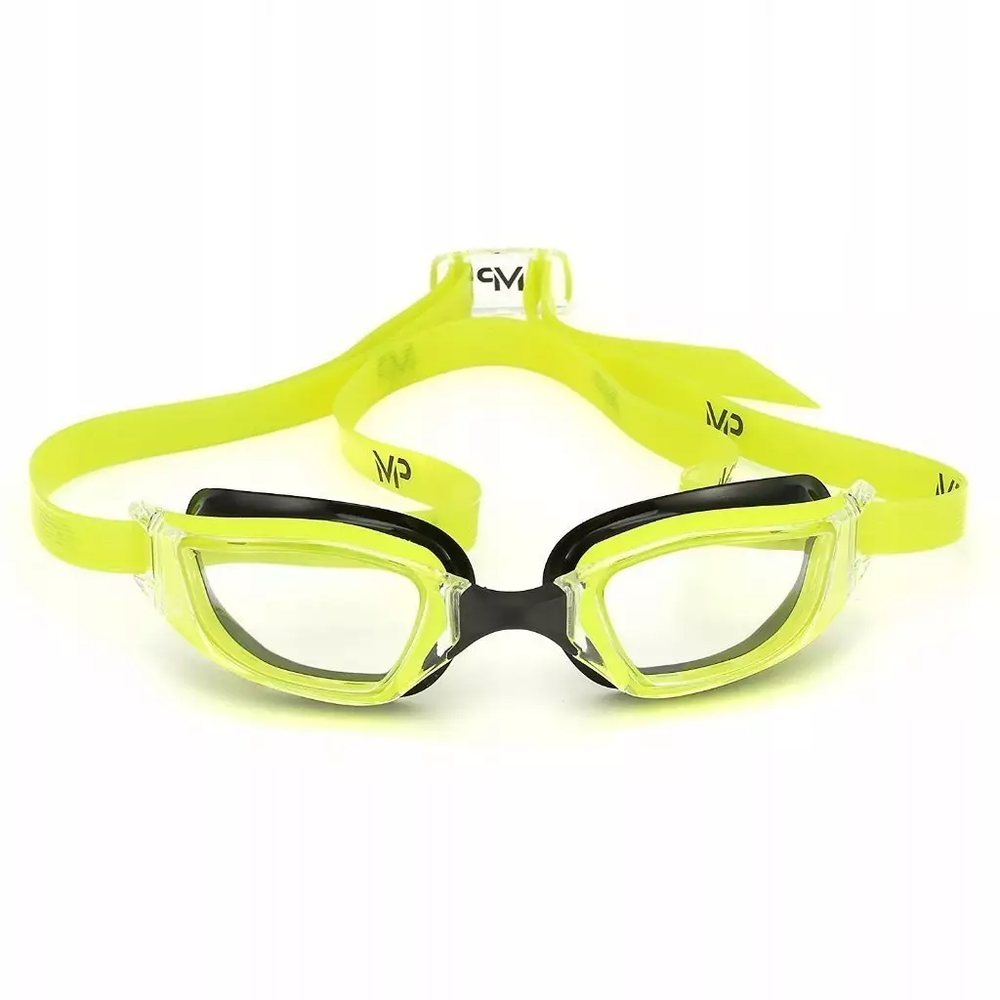 Aqua Sphere Xceed Goggles - Yellow/Black: Clear Lens