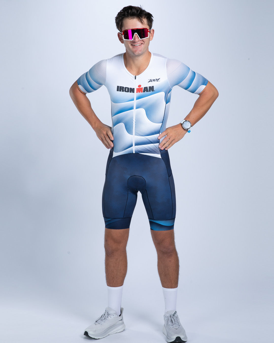 Đồ Ba Môn Nam Zoot Men's Ltd Tri Aero Fz Racesuit - IM Stratos