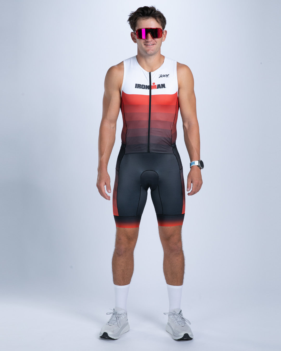 Đồ Ba Môn Nam Zoot Men's Tri Slvs Fz Racesuit - IM Velocity