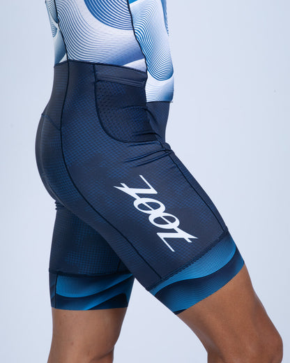 Đồ Ba Môn Nam Zoot Men's Tri Slvs Fz Racesuit - IM Stratos