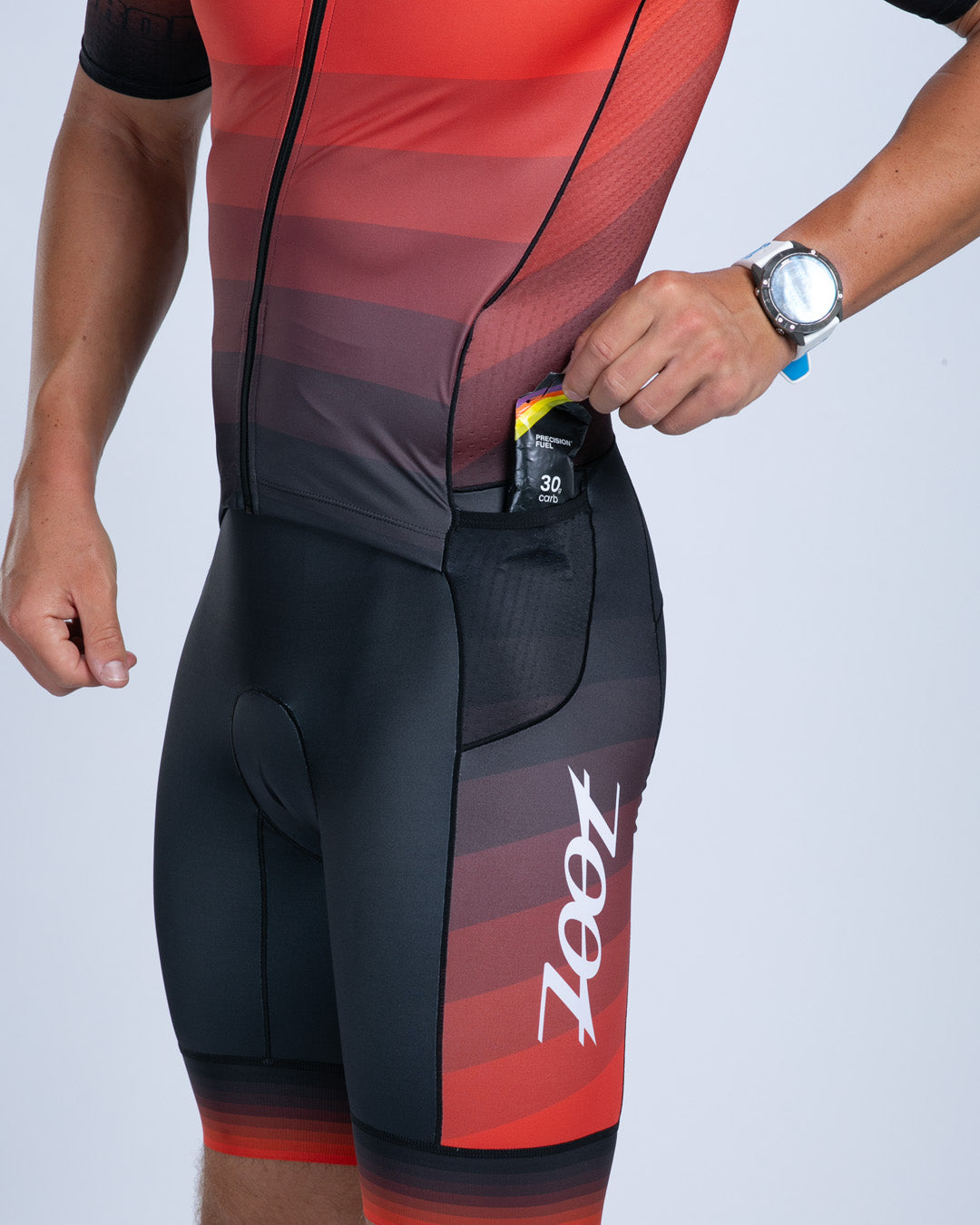 Đồ Ba Môn Nam Zoot Men's Ltd Tri Aero Fz Racesuit - IM Velocity