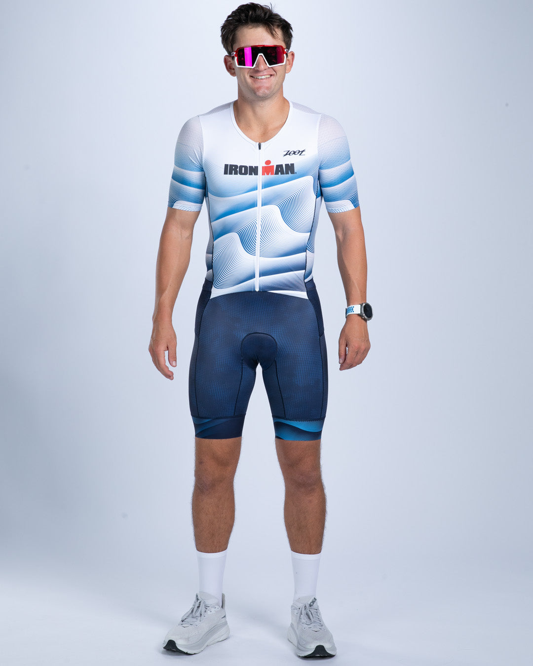 Đồ Ba Môn Nam Zoot Men's Ltd Tri Aero Fz Racesuit - IM Stratos