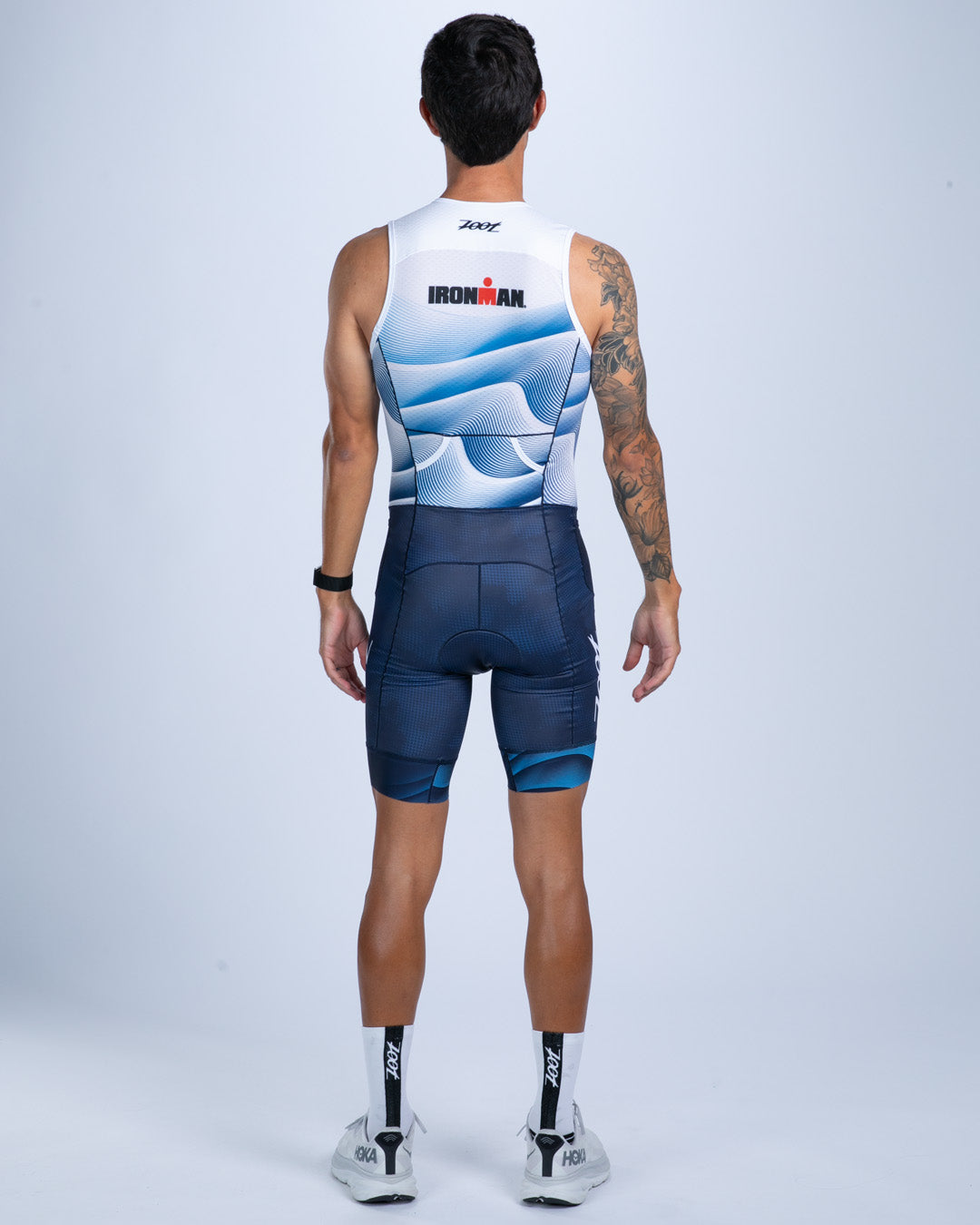 Đồ Ba Môn Nam Zoot Men's Tri Slvs Fz Racesuit - IM Stratos