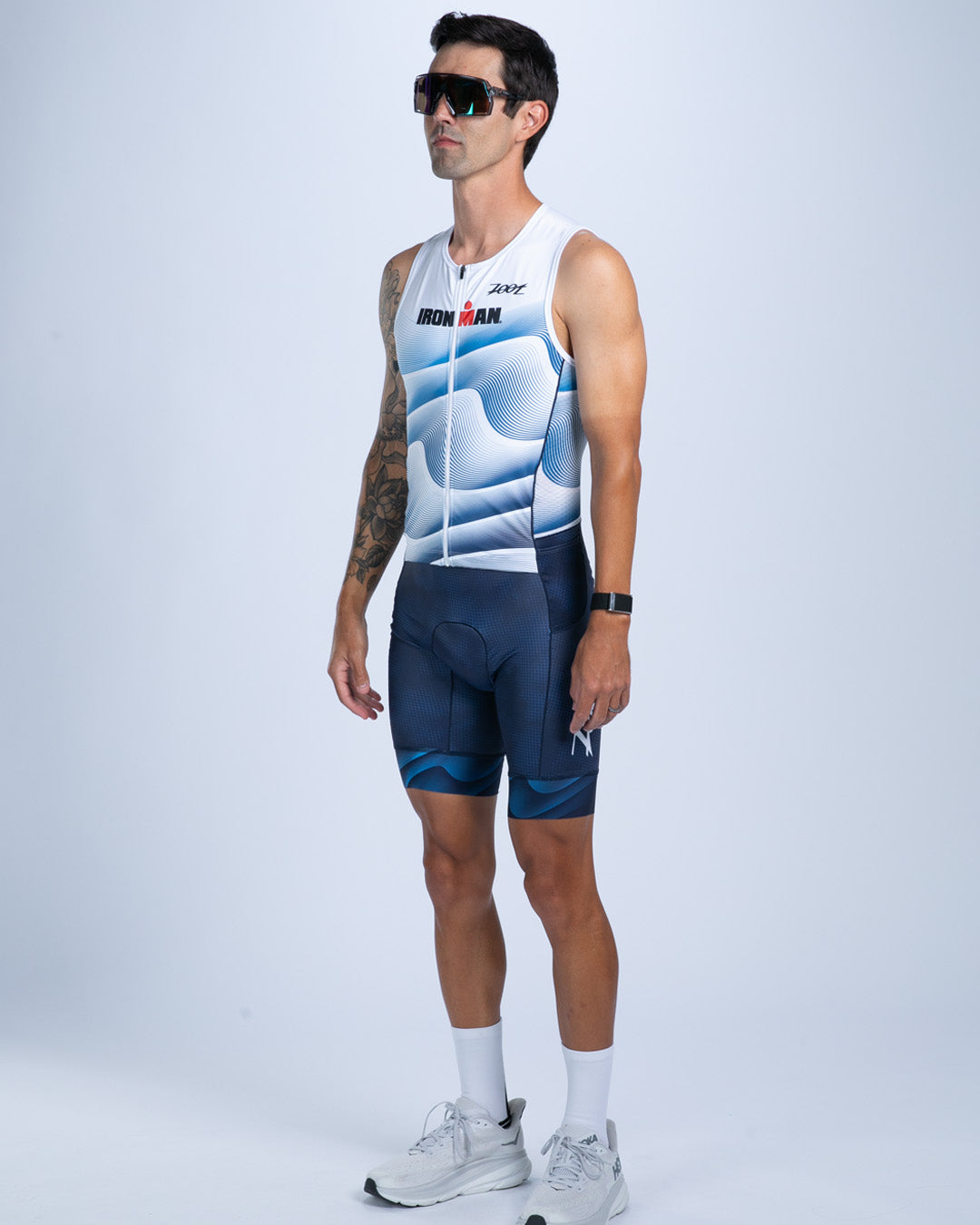 Đồ Ba Môn Nam Zoot Men's Tri Slvs Fz Racesuit - IM Stratos