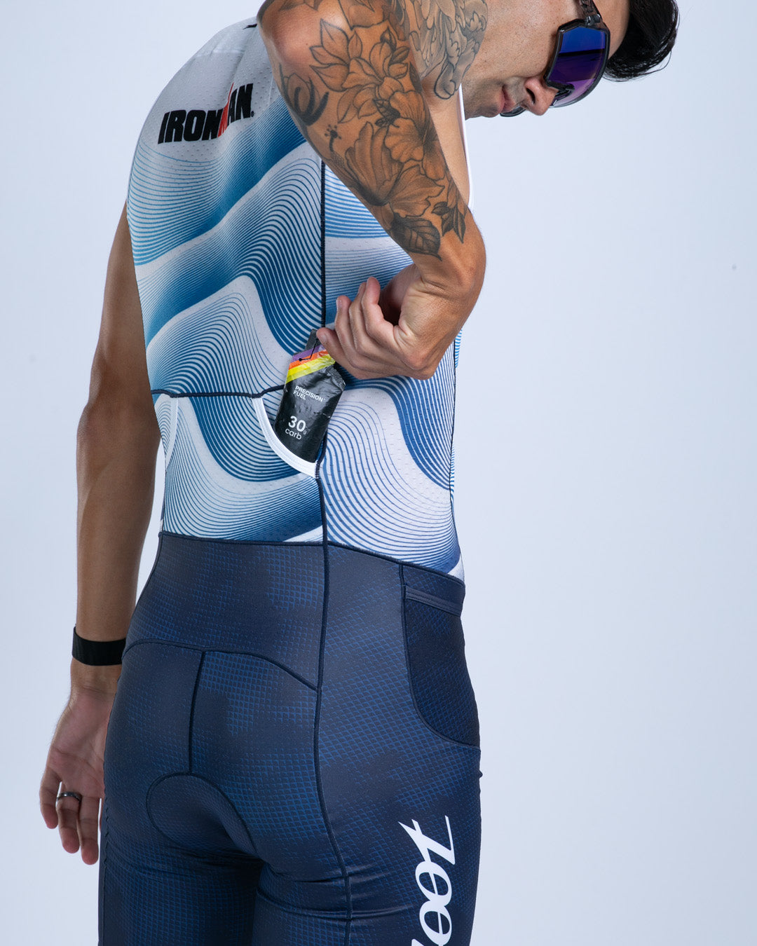 Đồ Ba Môn Nam Zoot Men's Tri Slvs Fz Racesuit - IM Stratos
