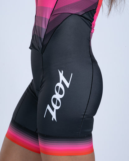 Đồ Ba Môn Nữ Zoot Women's Ltd Tri Slvs Aero Fz Racesuit - IM Velocity