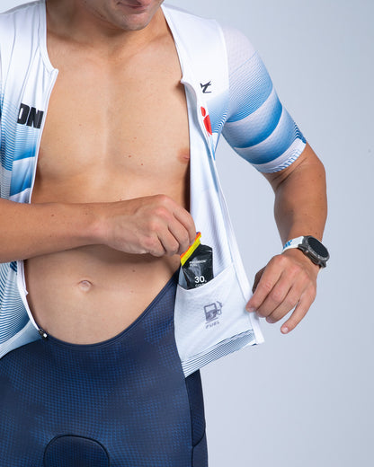Đồ Ba Môn Nam Zoot Men's Ltd Tri Aero Fz Racesuit - IM Stratos