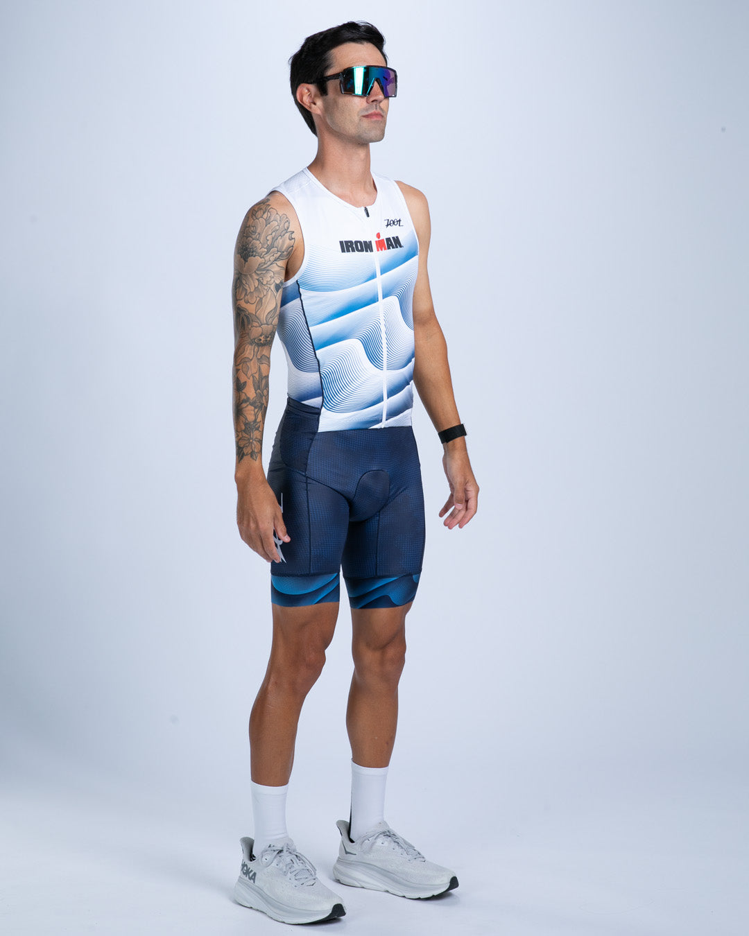 Đồ Ba Môn Nam Zoot Men's Tri Slvs Fz Racesuit - IM Stratos