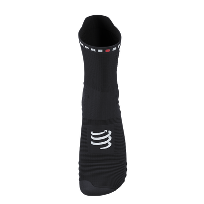 Tất chạy Trail Compressport Pro Racing Socks v4.0 Trail - Đen (Black)