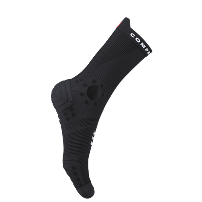 Tất chạy Trail Compressport Pro Racing Socks v4.0 Trail - Đen (Black)