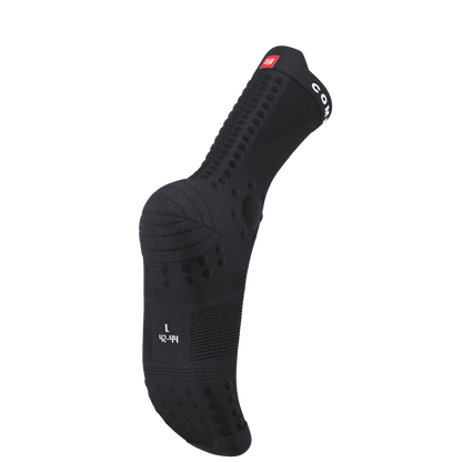 Tất chạy Trail Compressport Pro Racing Socks v4.0 Trail - Đen (Black)