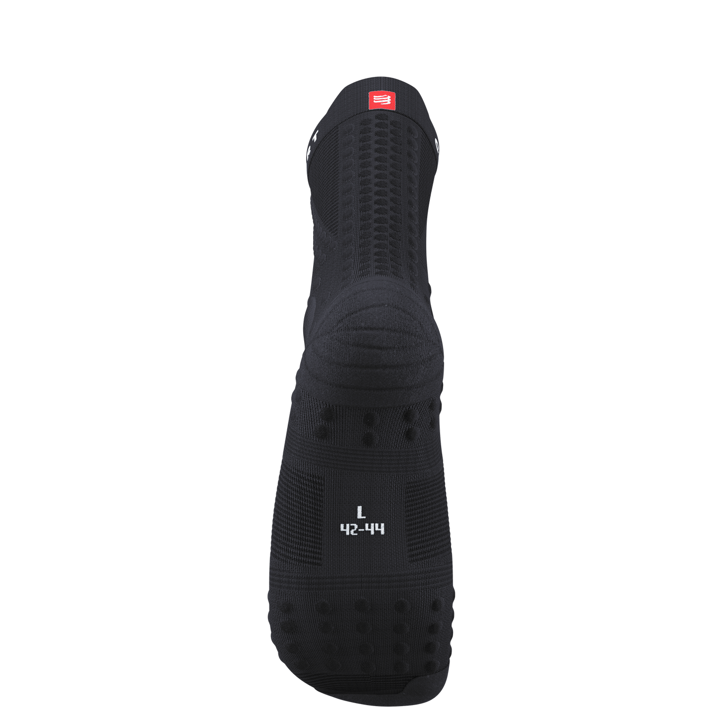 Tất chạy Trail Compressport Pro Racing Socks v4.0 Trail - Đen (Black)