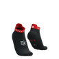 Tất Chạy Bộ Compressport Pro Racing Socks v4.0 Run Low - Đen/Đỏ (Black/Core Red)
