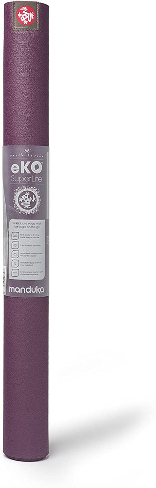 Manduka eKO Superlite Travel Yoga Mat 71'' 1.5mm - Acai