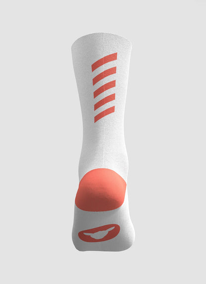 Tất đạp xe Black Sheep Essentials Crew Socks - Coral