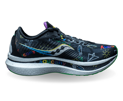 Giày chạy bộ Nam Saucony Endorphin Speed 2 - Đen (Black/Multi)