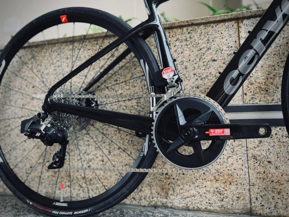 Xe đạp Road -Cervélo Caledonia Rival eTap AXS- Metallic Black