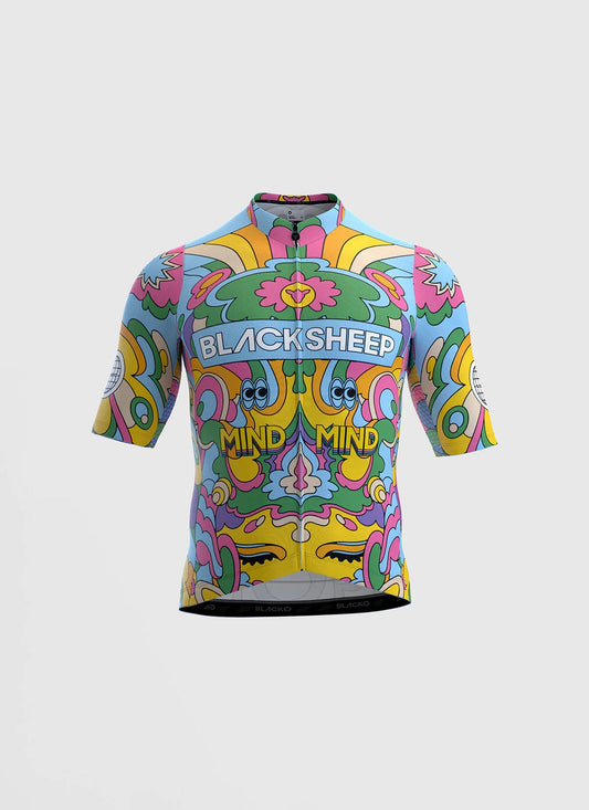 Áo đạp xe Nam Black Sheep TEAM Jersey - The Deified Mind