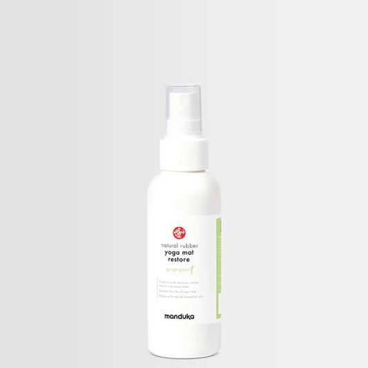Dung dịch về sinh thảm Manduka Mat Wash & Natural Rubber Restore 4 OZ - Hương Gingergrass