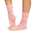Vớ Toesox Grip Full Toe Slouch - Blaze