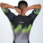 Đồ ba môn Nam Zoot Ultra Tri P1 Exos Racesuit - Đen (Tropical Magic)